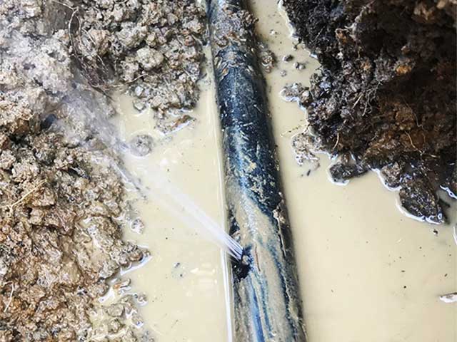 Burst or leaking pipes repaired