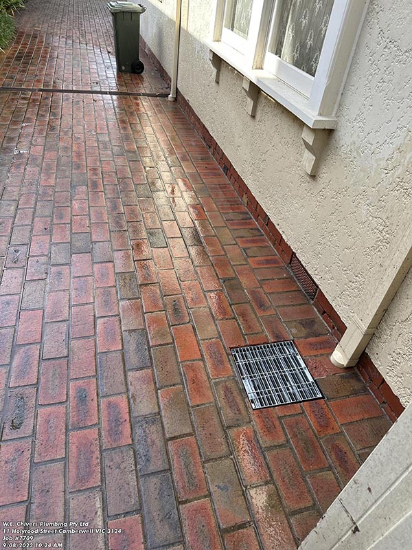 New stormwater drainage system