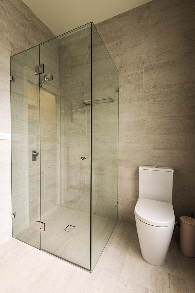 New toilet suite installation